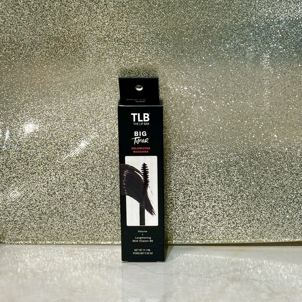 5 for $25 item 🌺 TLB The Lip Bar Big Timer Volumizing Mascara Black